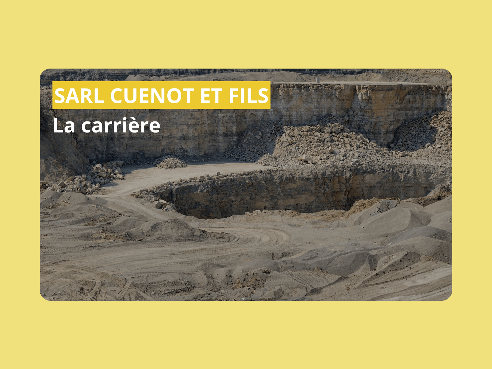 Cuenot & Fils – La Carrière — Réalisation Vidéo par OSIOM